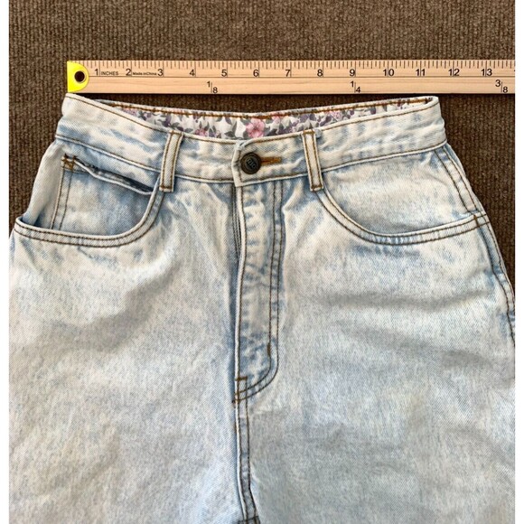 Rio Stephen Mardon 80s Jeans Womens 7 High Waisted Mom Acid Washed Blue Denim - Picture 5 of 10